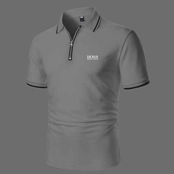Polo z zamkiem błyskawicznym